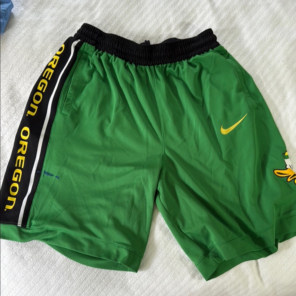 Nike Oregon Green Athletic Shorts